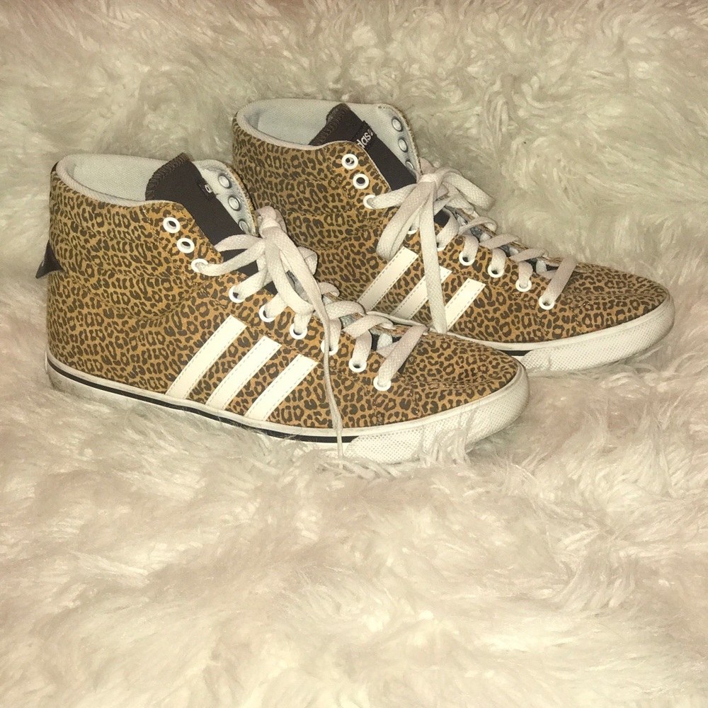 Addidas Leopard High Tops